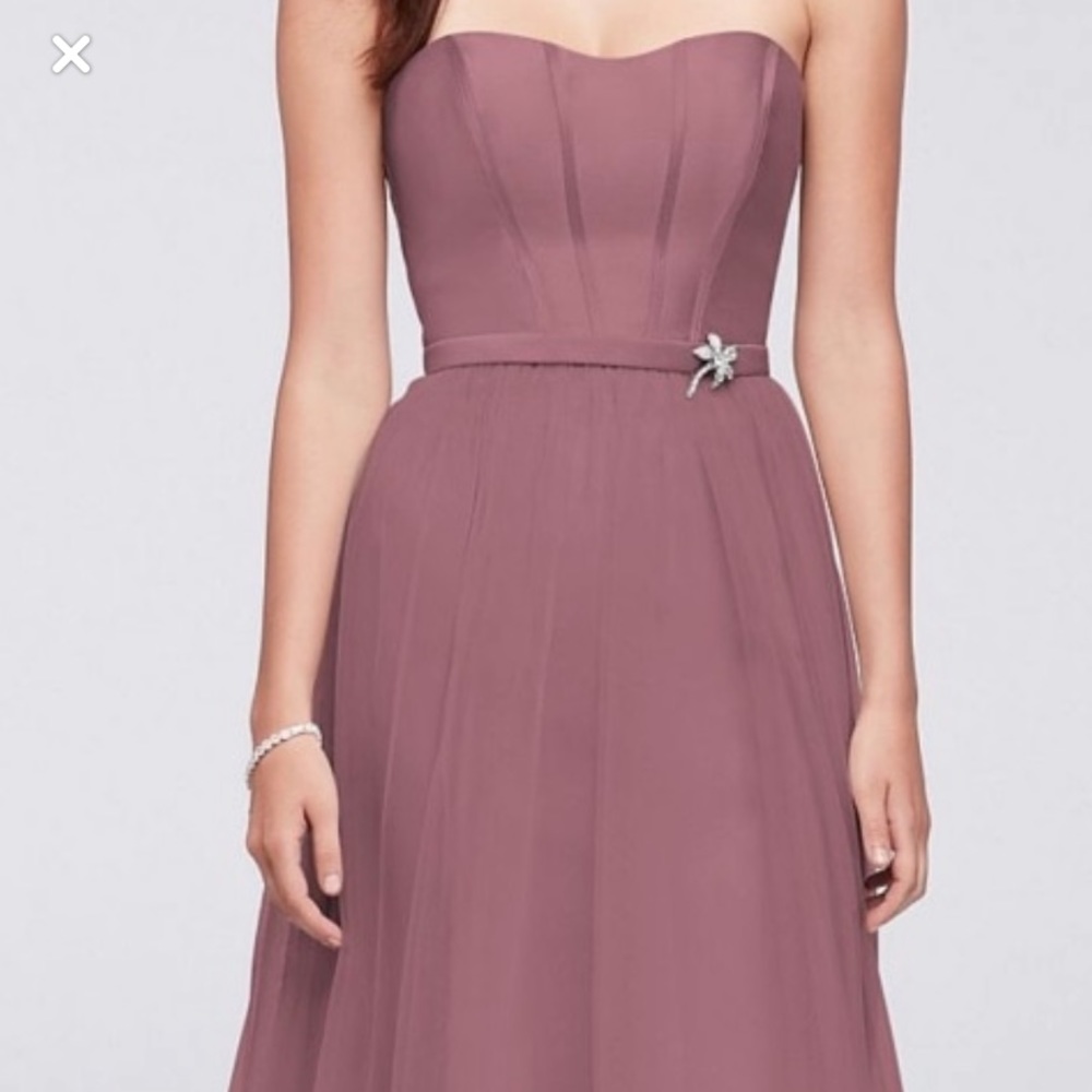 Dress from David’s Bridal in Beverly
